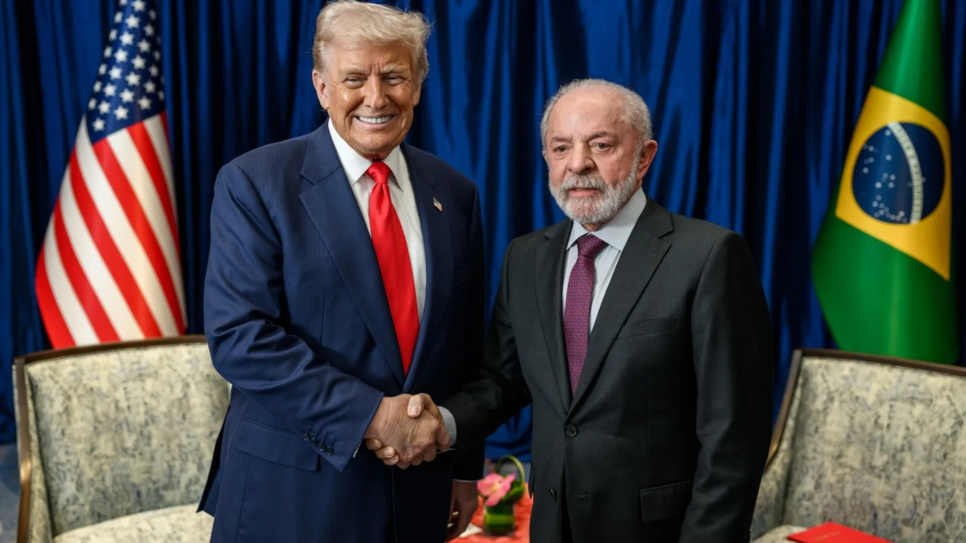 Casa Branca publica foto de encontro de Lula e Trump