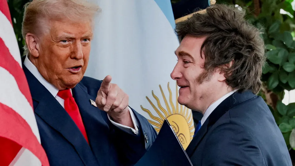 Trump condiciona ajuda à Argentina a vitória de Milei nas legislativas locais