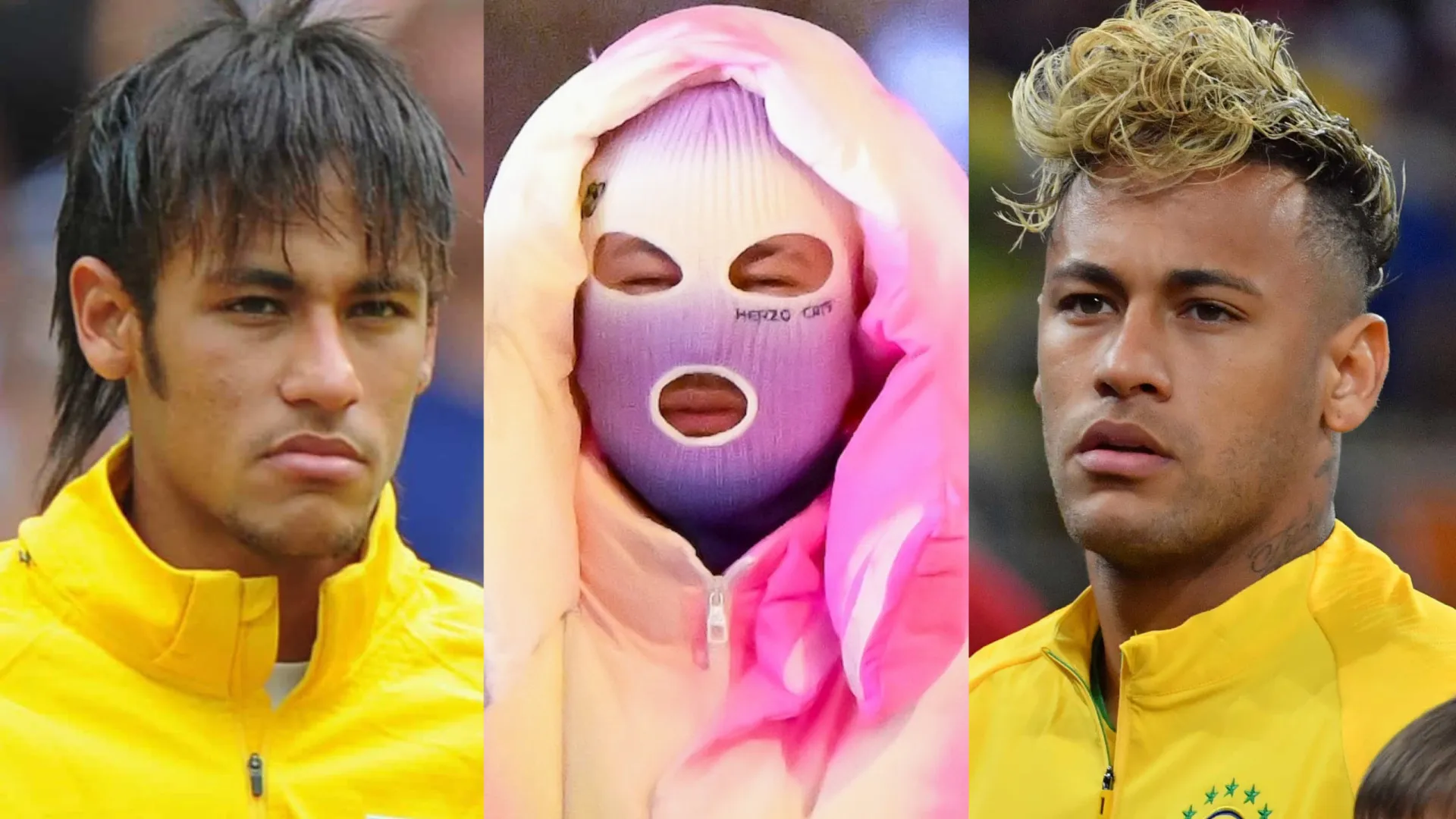 A surpreendente evolução dos cabelos de Neymar