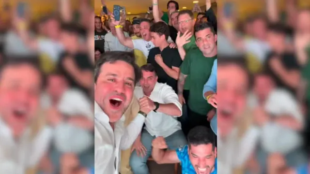 Antes da derrota, Marçal filmou Flávio vibrando com virada temporária